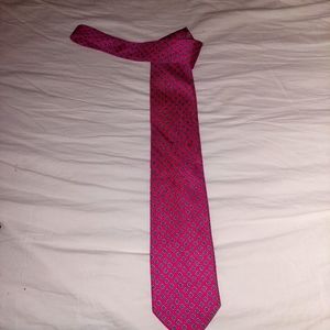 Gattonero 100% Italian silk tie with retro square pattern colourful design